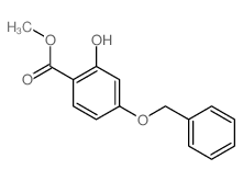 Benzoic acid,2-hydroxy-4-(phenylmethoxy)-, methyl ester picture