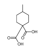 4-methylcyclohexane-1,1-dicarboxylic acid结构式
