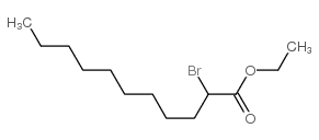 Undecanoic acid,2-bromo-, ethyl ester structure