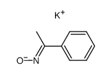 Potassium acetophenone oximate结构式