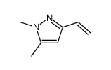 3-ethenyl-1,5-dimethylpyrazole Structure