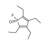 2,3,4,5-tetraethyl-1-fluoro-1λ5-phosphole 1-oxide结构式