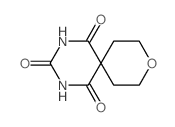 3-oxa-8,10-diazaspiro[5.5]undecane-7,9,11-trione Structure