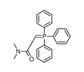 N,N-dimethyl-2-(triphenyl-λ5-phosphanylidene)acetamide结构式