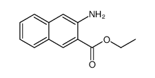 ethyl 3-aminonaphthalene-2-carboxylate结构式