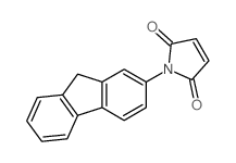 1H-Pyrrole-2,5-dione,1-(9H-fluoren-2-yl)-结构式