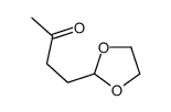 4-(1,3-dioxolan-2-yl)butan-2-one结构式