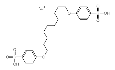 Benzenesulfonic acid,4,4'-[1,10-decanediylbis(oxy)]bis-, disodium salt (9CI) picture