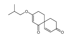 3-(2-methylpropoxy)spiro[5.5]undeca-3,10-diene-5,9-dione Structure