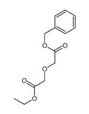 ethyl 2-(2-oxo-2-phenylmethoxyethoxy)acetate结构式