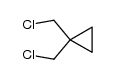 1,1-bis-chloromethyl-cyclopropane结构式