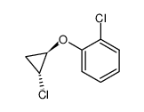 1-Chloro-2-(2-chloro-cyclopropoxy)-benzene Structure