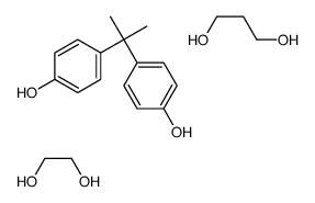 双酚-A 聚氧乙烯-聚氧丙烯醚结构式