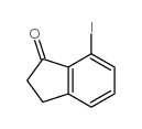 2,3-Dihydro-7-iodoinden-1-one structure