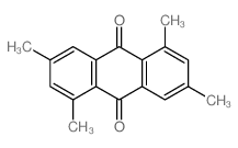 1,3,5,7-tetramethylanthracene-9,10-dione structure