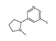 3-iodo-5-(1-methylpyrrolidin-2-yl)pyridine Structure