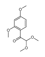 1-(2,4-dimethoxyphenyl)-2,2-dimethoxyethanone结构式