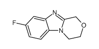 1H-[1,4]Oxazino[4,3-a]benzimidazole,8-fluoro-3,4-dihydro-(9CI) Structure