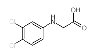 Glycine,N-(3,4-dichlorophenyl)- Structure