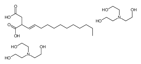 dodecenylsuccinic acid, compound with 2,2',2''-nitrilotriethanol (1:2) picture