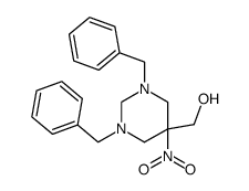 (1,3-dibenzyl-5-nitro-hexahydro-pyrimidin-5-yl)-methanol Structure