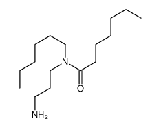 N-(3-aminopropyl)-N-hexylheptanamide结构式