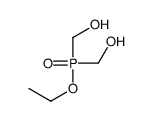 [ethoxy(hydroxymethyl)phosphoryl]methanol Structure