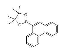 4,4,5,5-tetramethyl-2-phenanthren-9-yl-1,3,2-dioxaborolane Structure