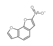2-nitrofuro[3,2-g][1]benzofuran结构式