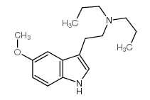 N-[2-(5-methoxy-1H-indol-3-yl)ethyl]-N-propylpropan-1-amine Structure