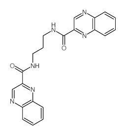 2-Quinoxalinecarboxamide,N,N'-trimethylenebis- (7CI,8CI) picture