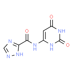 1H-1,2,4-Triazole-3-carboxamide,N-(1,2,3,6-tetrahydro-2,6-dioxo-4-pyrimidinyl)-(9CI) picture