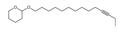 Tetrahydro-2-(11-tetradecynyloxy)-2H-pyran structure