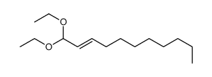 (Z)-1,1-Diethoxyundec-2-ene结构式