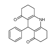 9-phenyl-2,3,4,5,6,7,9,10-octahydroacridine-1,8-dione Structure