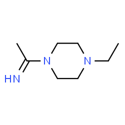 Piperazine, 1-ethyl-4-(1-iminoethyl)- (9CI) picture