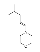 (E)-4-methyl-1-morpholino-1-pentene Structure