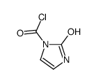 1H-Imidazole-1-carbonyl chloride, 2,3-dihydro-2-oxo- (9CI) Structure