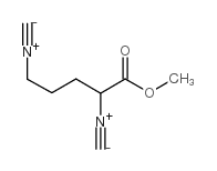 2,5-diisocyanovaleric acid methyl ester structure
