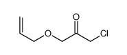 1-chloro-3-prop-2-enoxypropan-2-one结构式