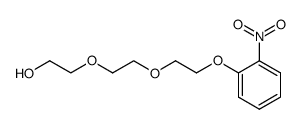 1-(2-Nitrophenoxy)-3,6-dioxa-8-octanol结构式