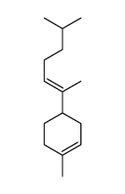 1-methyl-4-[(E)-6-methylhept-2-en-2-yl]cyclohexene结构式