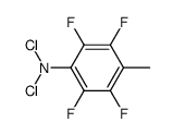 N,N-dichloro-2,3,5,6-tetrafluoro-4-methylaniline Structure