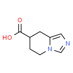 Imidazo[1,5-a]pyridine-7-carboxylic acid, 5,6,7,8-tetrahydro- (9CI) Structure