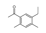 1-(5-ethyl-2,4-dimethyl-phenyl)-ethanone Structure