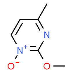 Pyrimidine, 2-methoxy-4-methyl-, 1-oxide (9CI)结构式