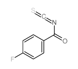 4-fluoro-N-(sulfanylidenemethylidene)benzamide Structure