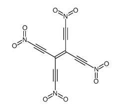 1,6-dinitro-3,4-bis(2-nitroethynyl)hex-3-en-1,5-diyne Structure