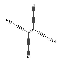4,5-bis(2-cyanoethynyl)oct-4-en-2,6-diynedinitrile Structure