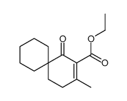 ethyl 3-methyl-5-oxospiro[5.5]undec-3-ene-4-carboxylate结构式